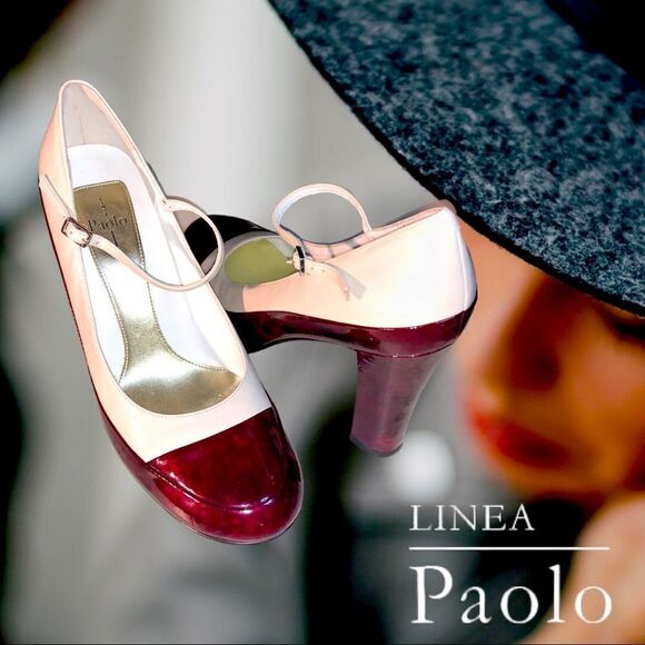 New with defects Linea Paolo Tabitha Heels sz 9.5 - Picture 1 of 10
